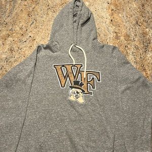 Wake Forest Triblend super soft hoodie. Women’s size large